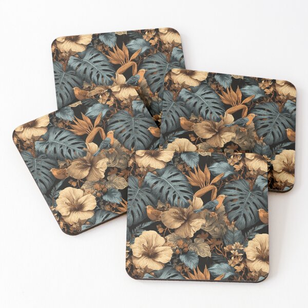 Item preview, Colorful Tropical Flower Print  - Botanical Garden Pattern  - Gifts For Girlfriend designed and sold by RoyalStarsPatts.