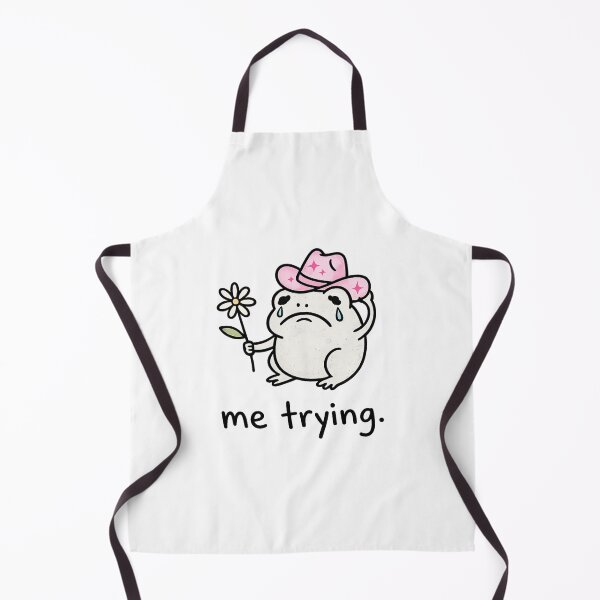 Item preview, Me Trying Sad Crying Frog designed and sold by krish-prints.