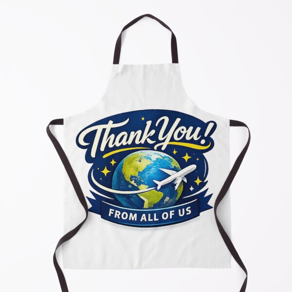 Item preview, Thank You From All Of Us Travel Typography designed and sold by Log77.