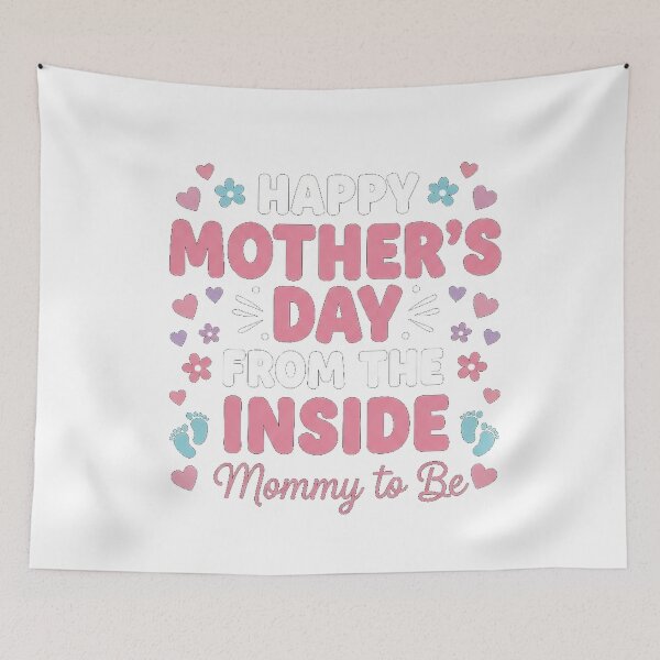 Item preview, Happy Mother's Day from the inside mommy to be designed and sold by Designs-RZ.