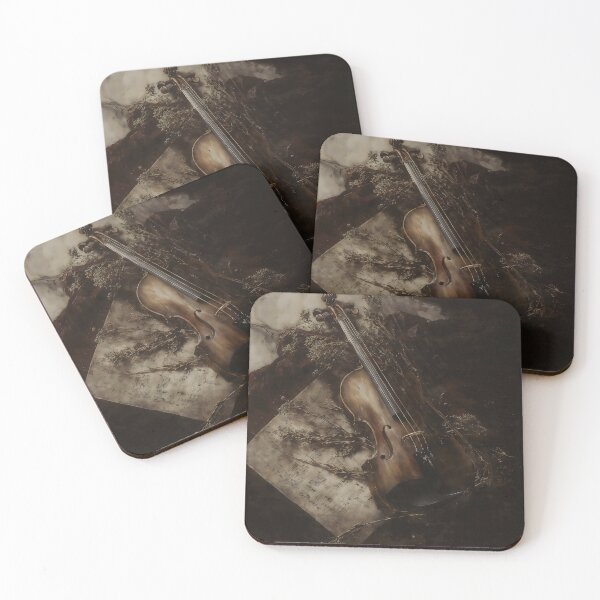 Item preview, Magic Violin Vintage Sheet Music Gothic Still Life Art designed and sold by DarkHolyQueen.