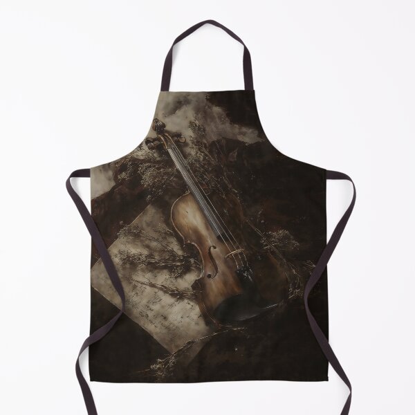 Item preview, Magic Violin Vintage Sheet Music Gothic Still Life Art designed and sold by DarkHolyQueen.