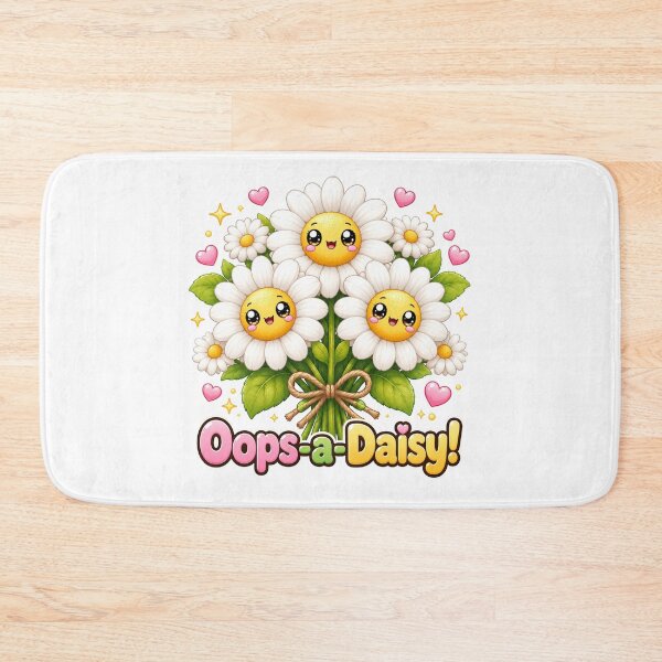 Item preview, Oops A Daisy Kawaii Bouquet | Cute Floral Pun designed and sold by Dulxoz.