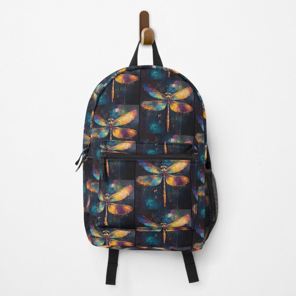 Item preview, The Dragonfly's Rainbow Abstract Flight Pattern Artwork designed and sold by NivyasArtistry.