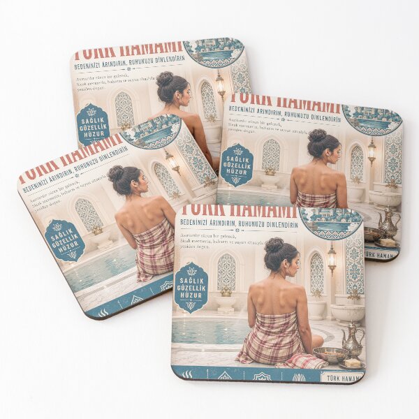 Item preview, Turkish Bath Poster designed and sold by MBE-Creative.
