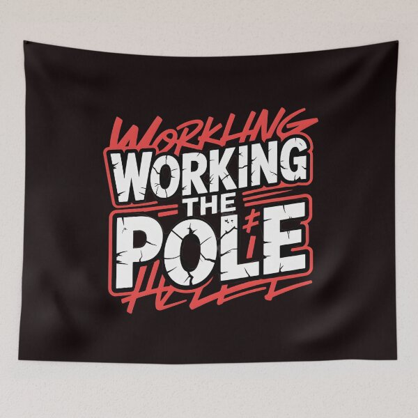 Item preview, Working The Pole Nurse Shirt – Playful Nurse Apparel for Healthcare Workers designed and sold by Redgiant87x.