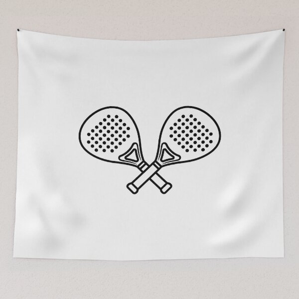 Item preview, Padel Tennis Racket & Ball – Modern Padel Sport Design designed and sold by Fuechse.