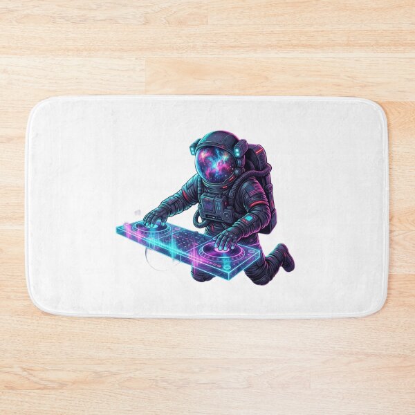 Item preview, Cosmic Astronaut DJ Galaxy Music Beats designed and sold by JeevanStickers.