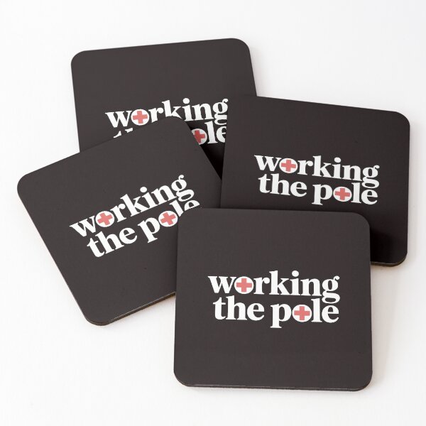 Item preview, Working The Pole Nurse Shirt – Funny Nursing Joke apparel for Nurse Life Lovers designed and sold by Redgiant87x.