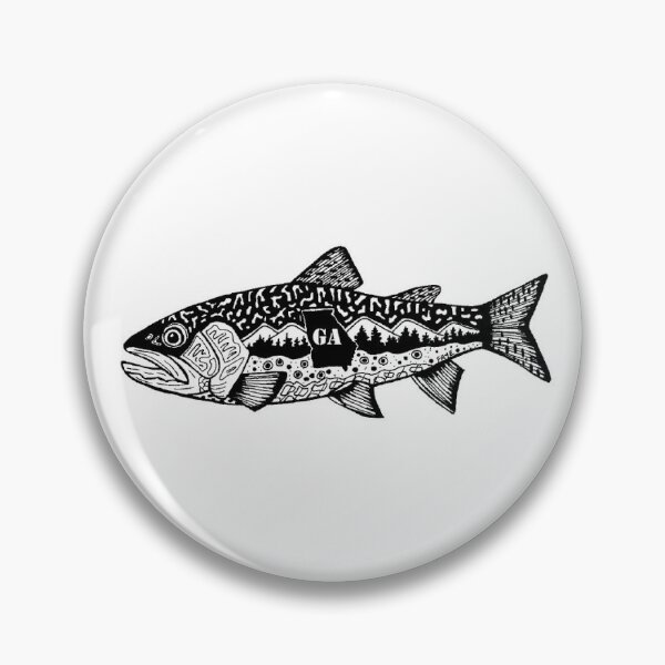 Item preview, Georgia Trout designed and sold by FishFryeinGA.