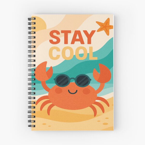 Item preview, Stay Cool Cute Crab Summer Beach Quote designed and sold by LoveNurseries.