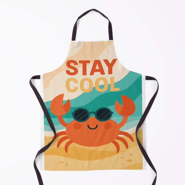 Item preview, Stay Cool Cute Crab Summer Beach Quote designed and sold by LoveNurseries.
