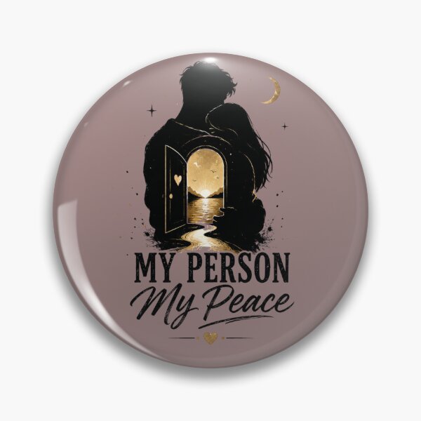 Item preview, My Person My Peace Couple Love Design designed and sold by JagrDesigns.