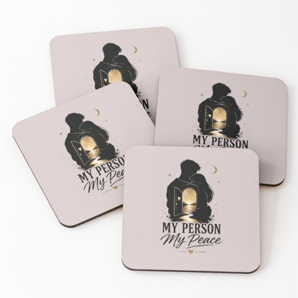 Item preview, My Person My Peace Couple Love Design designed and sold by JagrDesigns.