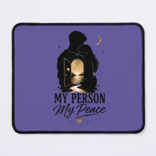 Item preview, My Person My Peace Couple Love Design designed and sold by JagrDesigns.