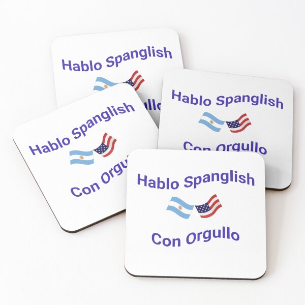 Item preview, Hablo Spanglish Con Orgullo (Argentina) designed and sold by Caris Clothing.