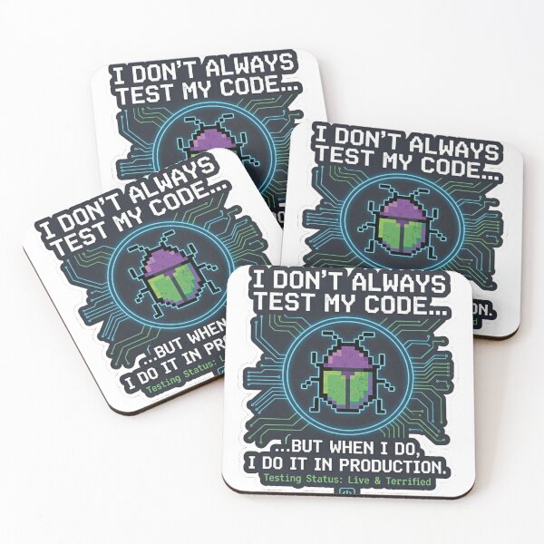 Item preview, Funny Programmer Gift I Don't Always Test My Code  But When I Do I Do It In Production Developer Humor Shirt designed and sold by Dev Mode.