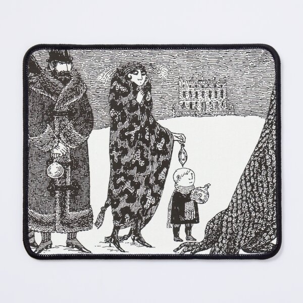 Item preview, - New Upload - Edward Gorey - (6) - Whimsical Darkness – Gothic Illustration in the Style of Edward Gorey designed and sold by Romero Britto.