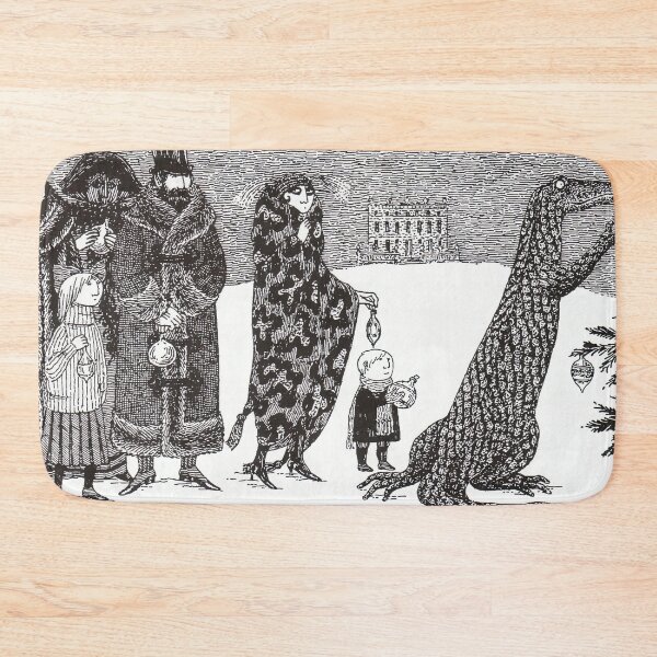 Item preview, - New Upload  - Edward Gorey - (6) - Whimsical Darkness – Gothic Illustration in the Style of Edward Gorey designed and sold by Romero Britto.