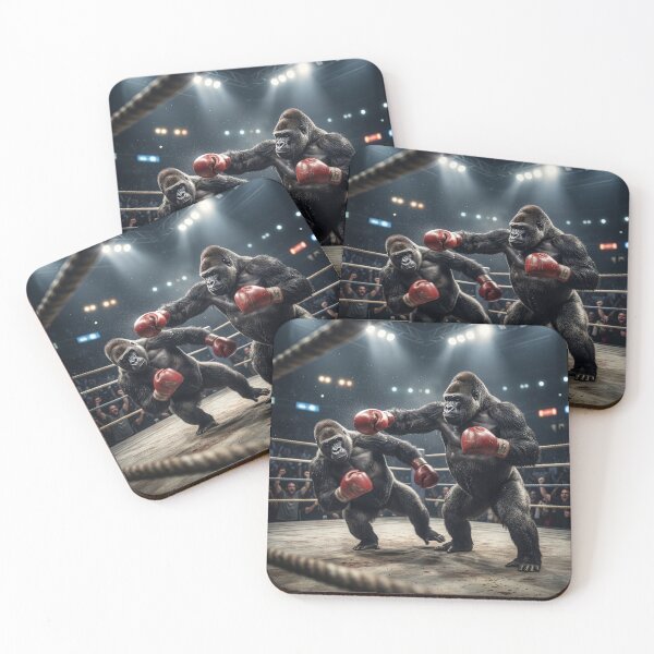 Item preview, Boxing Gorillas designed and sold by Tridentulus.