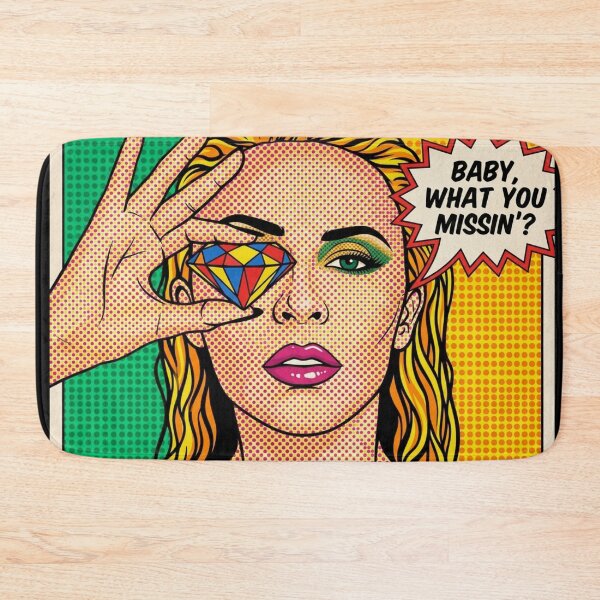 Item preview, KYLIE ~ TENSION Pop Art ~ Baby, what you missing'? OMG. designed and sold by TheLastGarden.