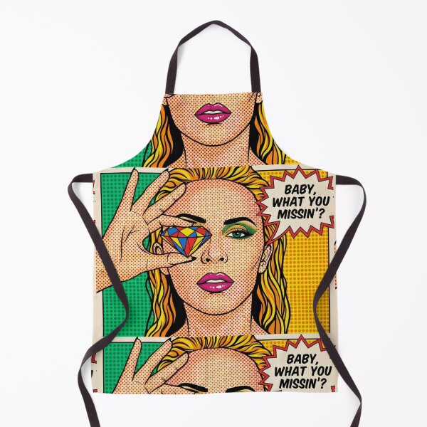 Item preview, KYLIE ~ TENSION Pop Art ~ Baby, what you missing'? OMG. designed and sold by TheLastGarden.