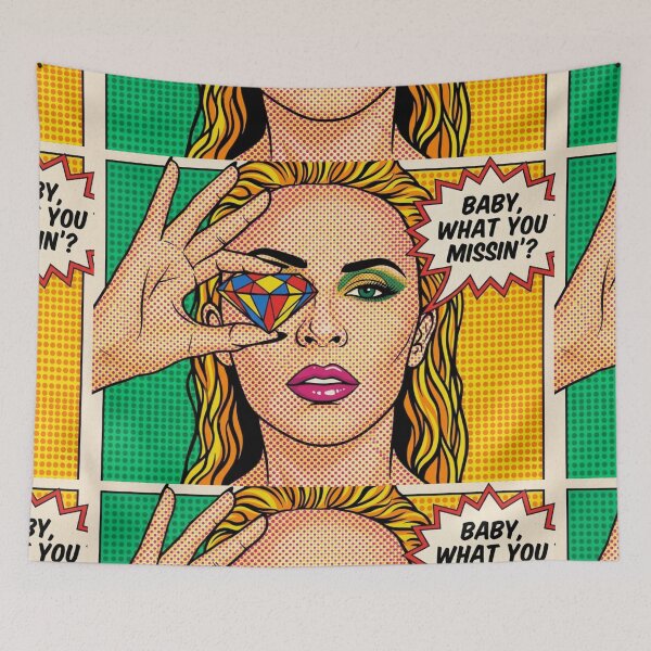 Item preview, KYLIE ~ TENSION Pop Art ~ Baby, what you missing'? OMG. designed and sold by TheLastGarden.