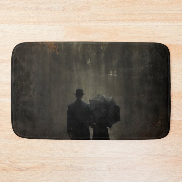 Item preview, Phantom Castle Gothic Couple Umbrella Autumn Art designed and sold by DarkHolyQueen.
