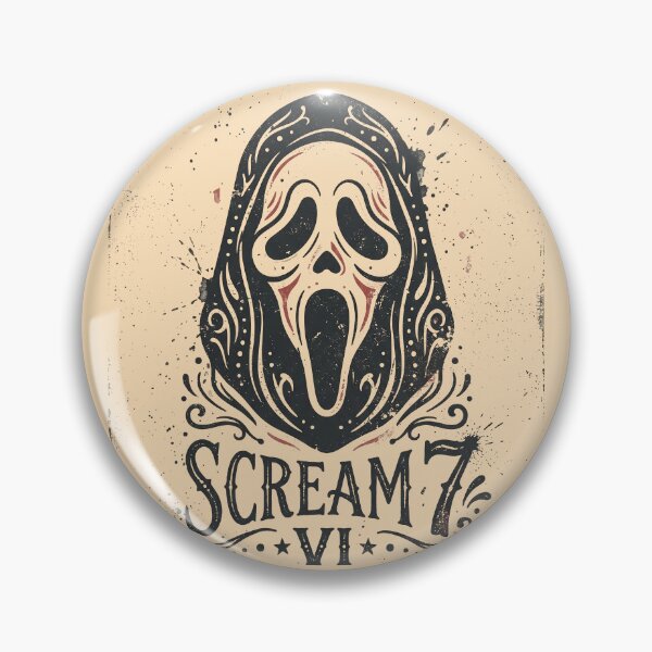 Item preview, scream VII  (Scream 7)  scary horror movie graphic design by ironpalette  designed and sold by ironpalette.
