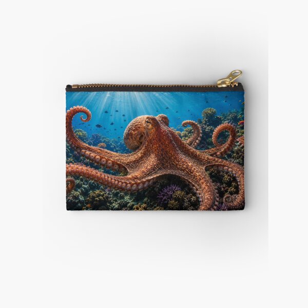 Item preview, Sunlit Reef Octopus designed and sold by GMACgraphicsCo.