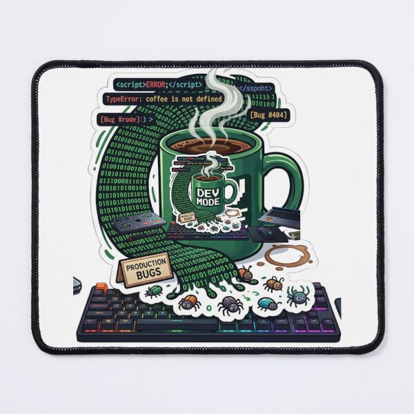 Item preview, Funny Programmer Gift Coffee to Code Converter Developer  Mug Bug Life Coder Gift Software Engineer Humor designed and sold by Dev Mode.