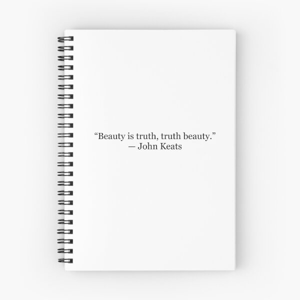 Item preview, Beauty Is Truth, Truth Beauty — John Keats Quote designed and sold by The Prose Atelier.
