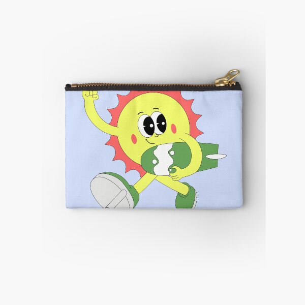 Item preview, Cute Kawaii Summer Sun Mascot Sticker Transparent Background designed and sold by NadDot.