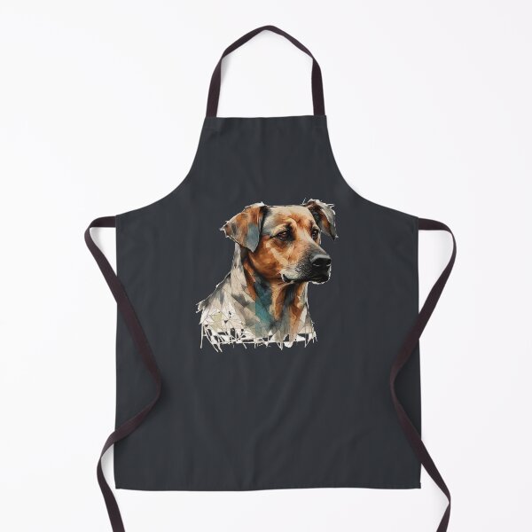 Item preview, Geometric Rhodesian Ridgeback – Modern Pet Art designed and sold by Tklezardesigns.