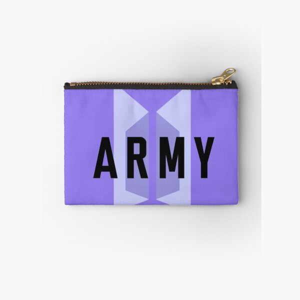 Item preview, ARMY BTS Purple Minimalist Logo | Kpop Fan Design | Bangtan Inspired Sticker Shirt Gift  designed and sold by Feminine Energy Studio .