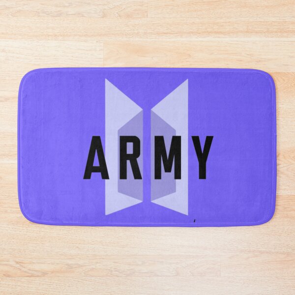 Item preview, ARMY BTS Purple Minimalist Logo | Kpop Fan Design | Bangtan Inspired Sticker Shirt Gift  designed and sold by Feminine Energy Studio .