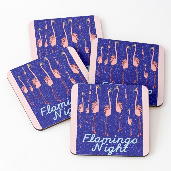 Item preview, Flamingo Night designed and sold by Odd-Squared.