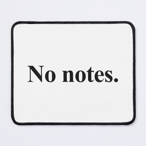 Item preview, NO NOTES designed and sold by oddwonders.