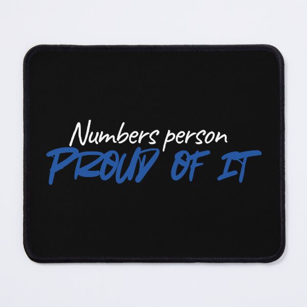 Item preview, Numbers Person Proud of It Funny Accountant T-Shirt CPA Gift Accounting Pride Tee designed and sold by BananaPrint.