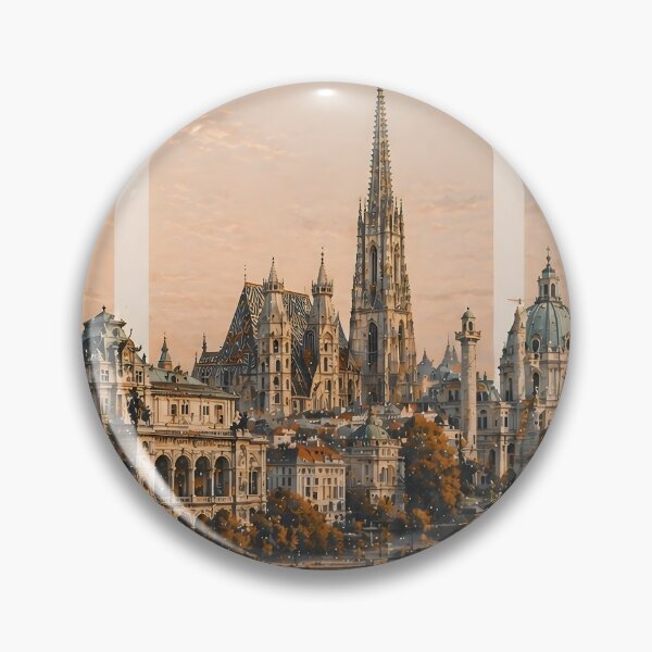 Item preview, Vienna Urban Elegance Design – Elegant Austria Aesthetic designed and sold by ArtYouFeel.