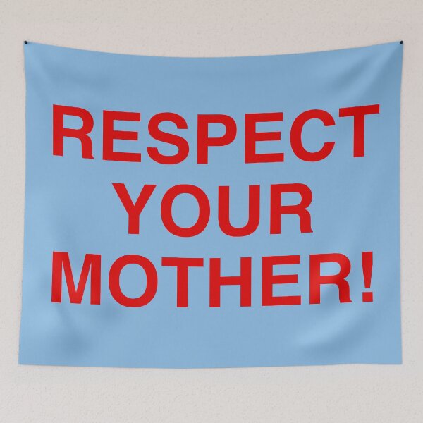 Item preview, Respect Your Mother Harry Styles Red designed and sold by EigengrauART.