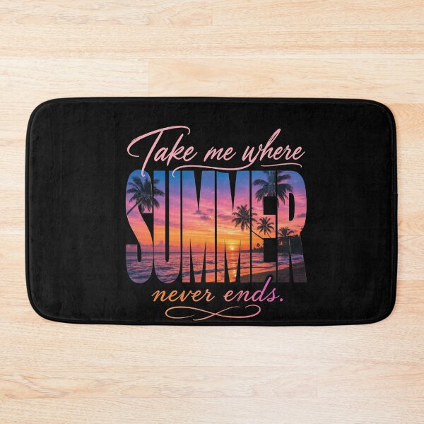 Item preview, Take Me Where Summer Never Ends Summer Lover Beach Vacation Travel designed and sold by FormalDehyena.