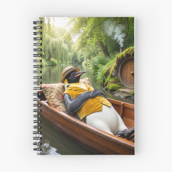 Item preview, Emperor Penguin Daydreams in His Boat designed and sold by Tridentulus.