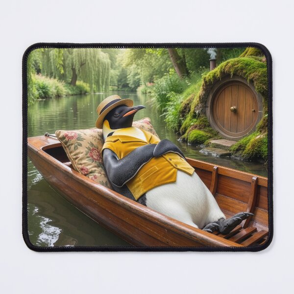 Item preview, Emperor Penguin Daydreams in His Boat designed and sold by Tridentulus.