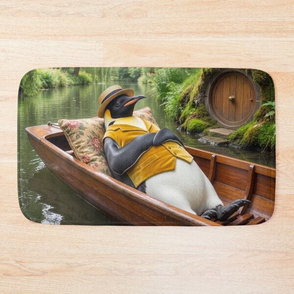 Item preview, Emperor Penguin Daydreams in His Boat designed and sold by Tridentulus.