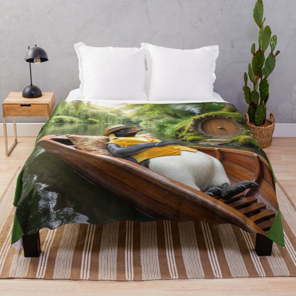 Item preview, Emperor Penguin Daydreams in His Boat designed and sold by Tridentulus.