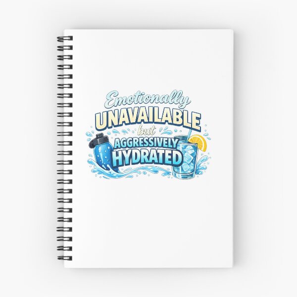 Item preview, Emotionally Unavailable But Aggressively Hydrated designed and sold by VariusDesigns.