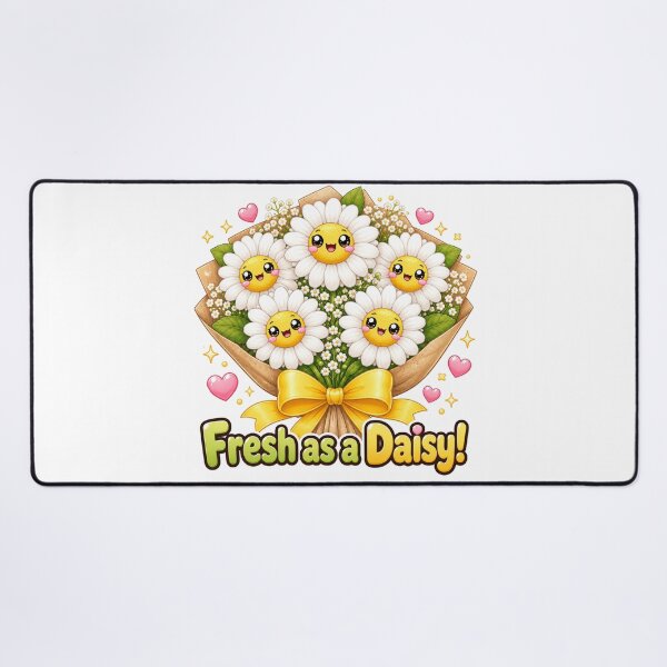 Item preview, Fresh As A Daisy | Kawaii Floral Positivity designed and sold by Dulxoz.