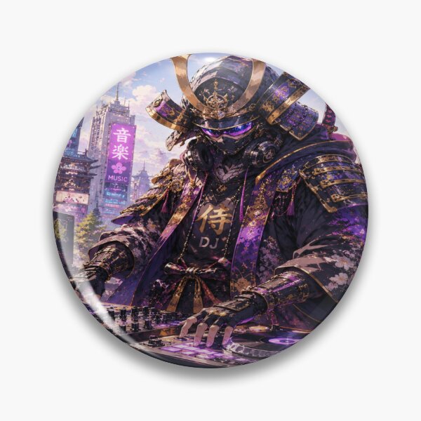 Item preview, Samurai DJ designed and sold by UnknownFrame.