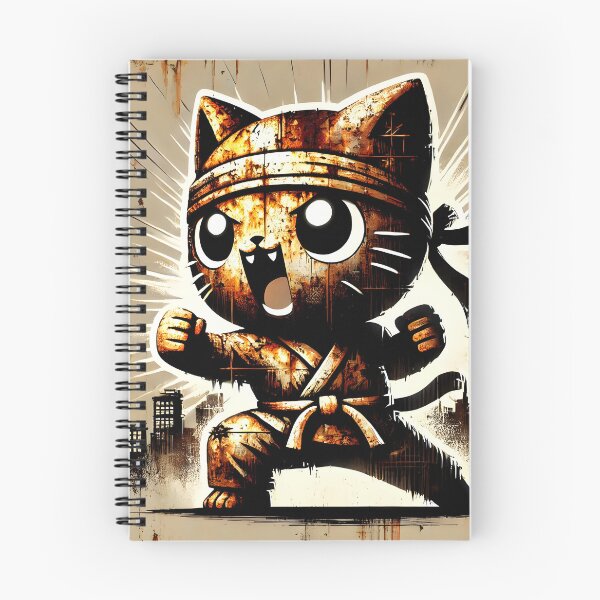 Item preview, Rusty Kung fu Kitten, Ai Generated Art designed and sold by ACC .